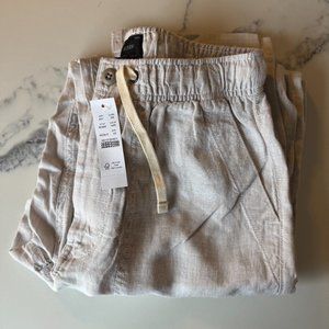 NEW with tags 100% linen j crew pants